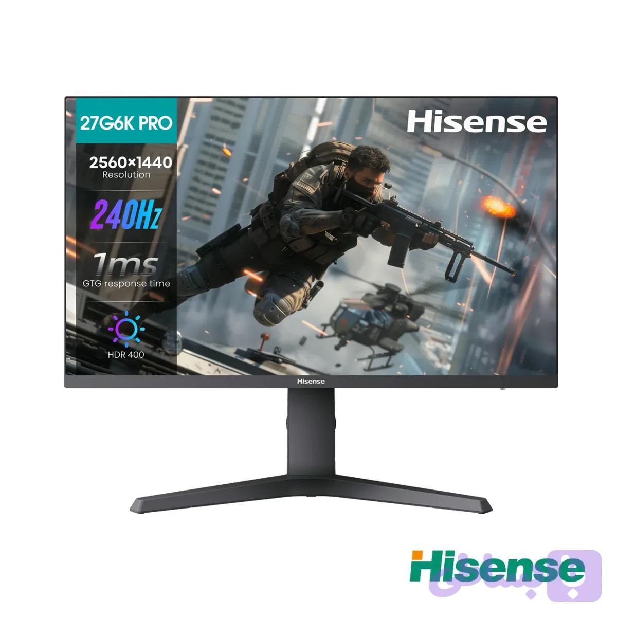 مانیتور 27 اینچ هایسنس مدل ۲۷G6K-Pro — تصویر 1