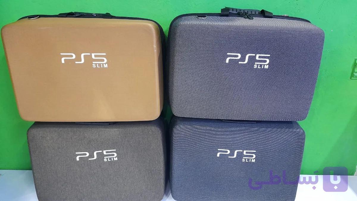کیف حمل کنسول PS5 slim طرح پلی استیشن PS — تصویر 1