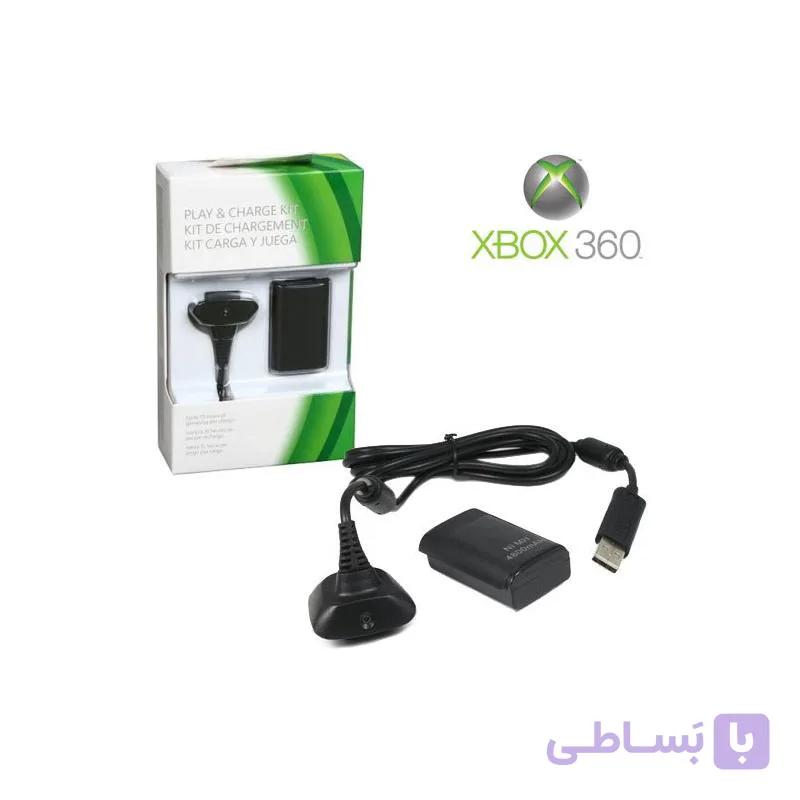 پک باتری و شارژر دسته ایکس باکس 360 — تصویر 1