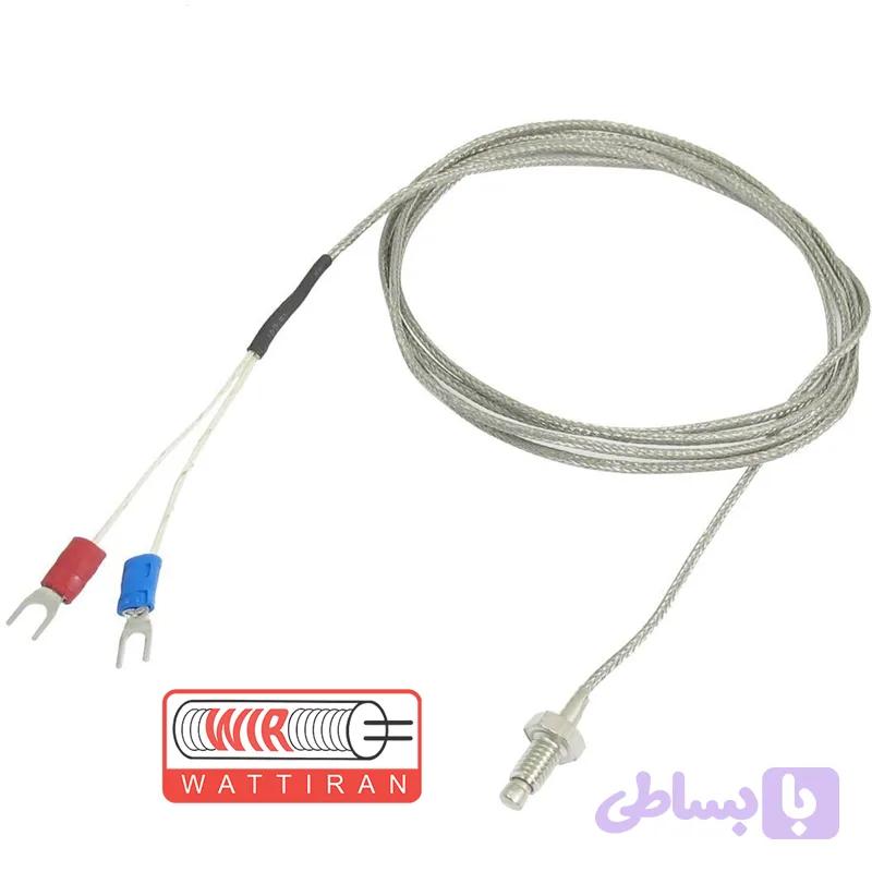 ترموکوپل نوع K با سر رزوه M6