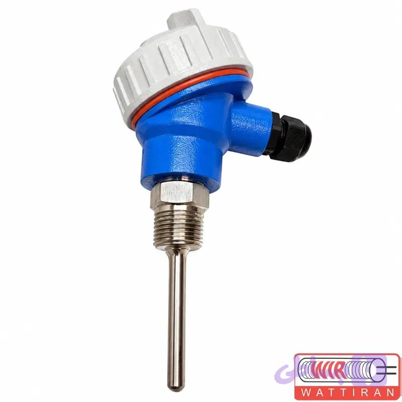 Pt100 کلگی دار با غلاف قطر 6 با رزوه 1.2