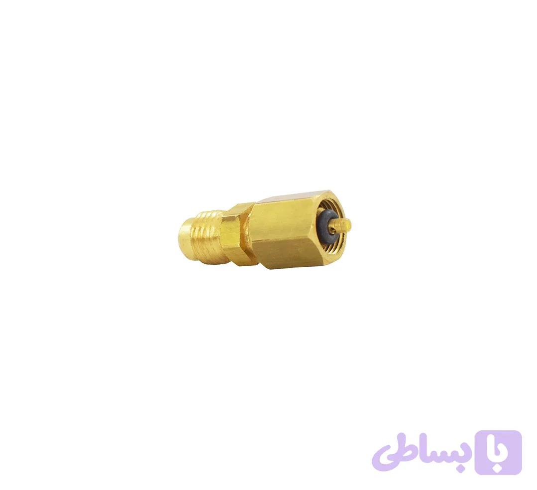 شیر رابط کپسول گاز یک کیلویی سوپاپ دار | ابزار و قطعات برودتی