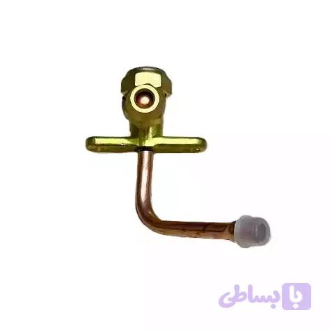 شیرسرویس اسپیلت 1/4 خم 45 درجه | ابزار و قطعات برودتی