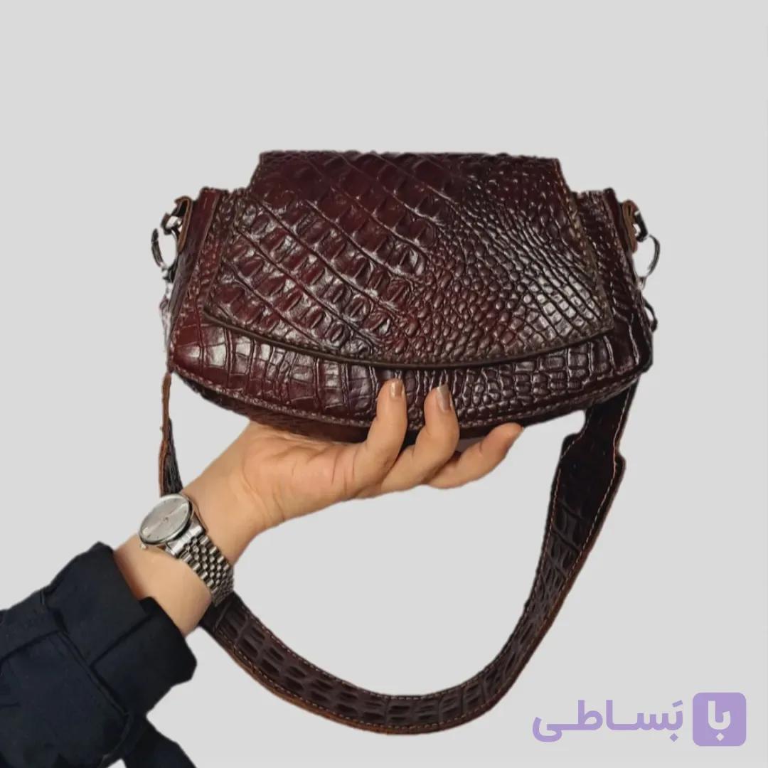 کیف دوشی زنانه مدل لونا (موجود در چند رنگ) — تصویر 1