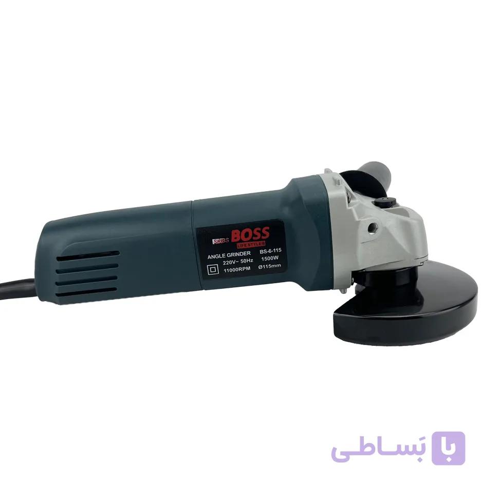 مینی فرز باس مدل BS-6-115 با قطر صفحه ۱۱۵ میلیمتر — تصویر 1