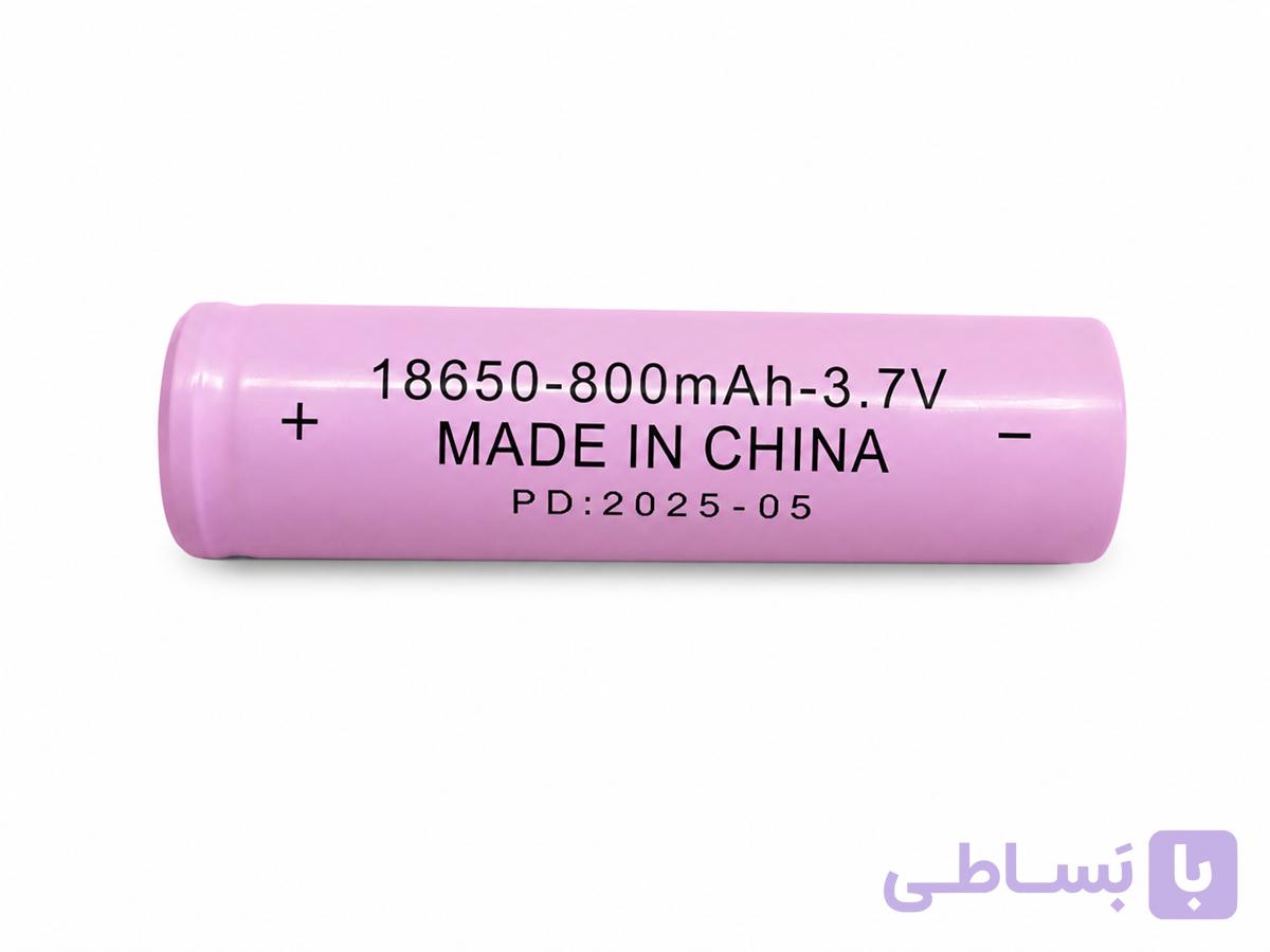 باتری 3.7 ولت 800 میلی امپر 18650 مارک RSC — تصویر 1