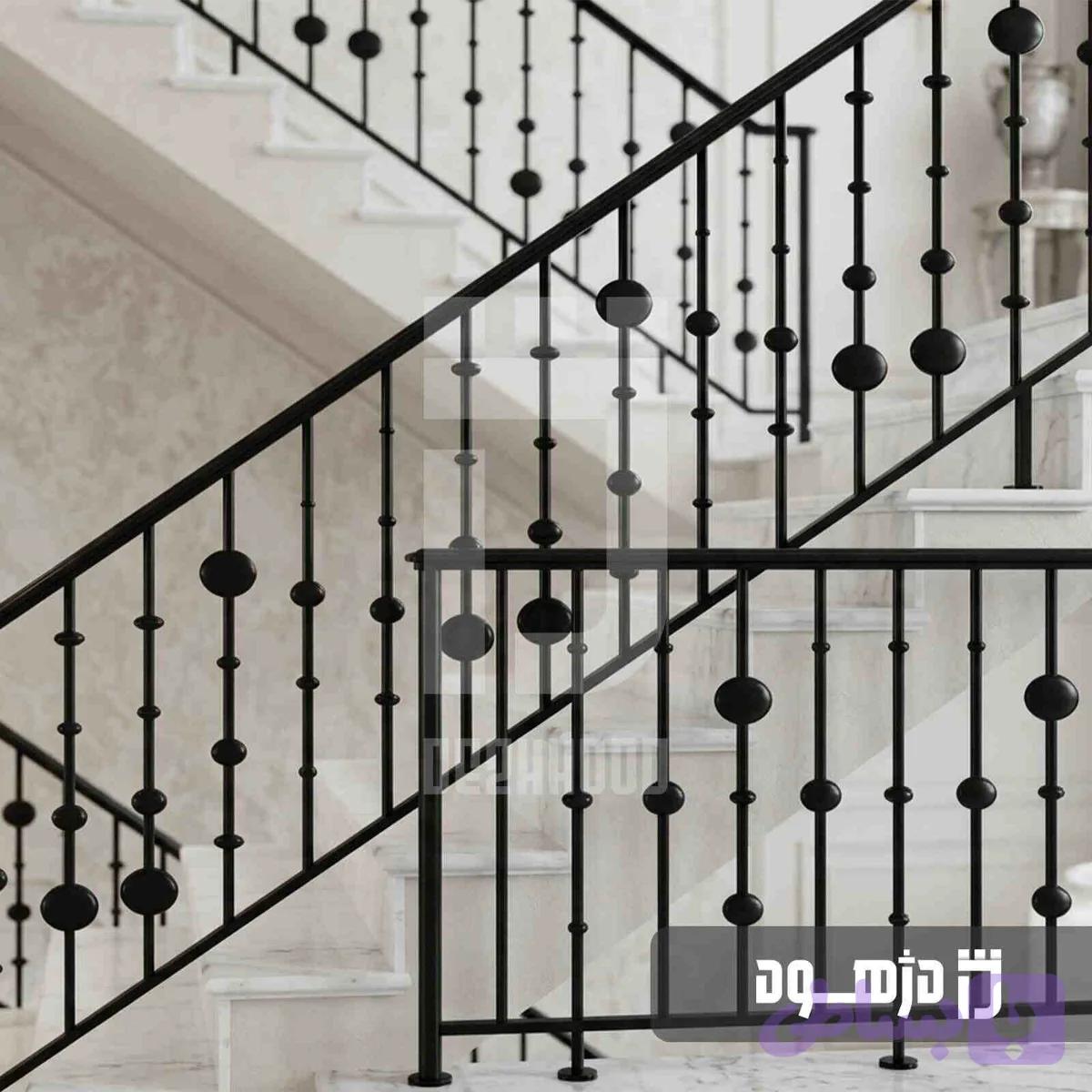 نرده راه پله مدل کیهان