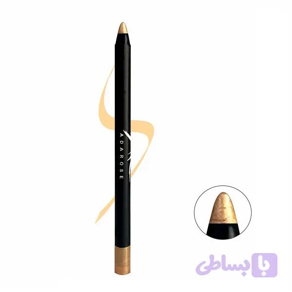 مداد و سایه چشم آدارز مدل شاین دار رنگ طلایی شماره 53