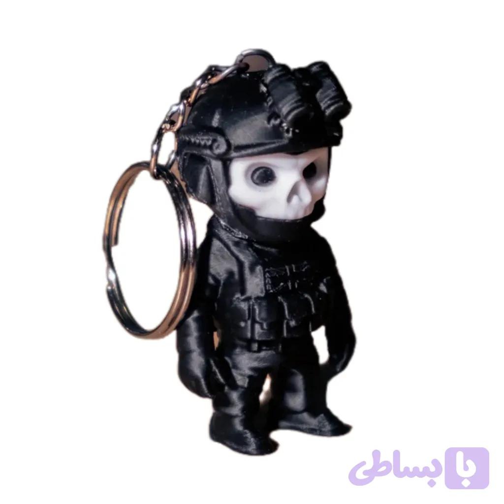 جا سوییچی طرح گوست کد ghost code keychain — تصویر 1