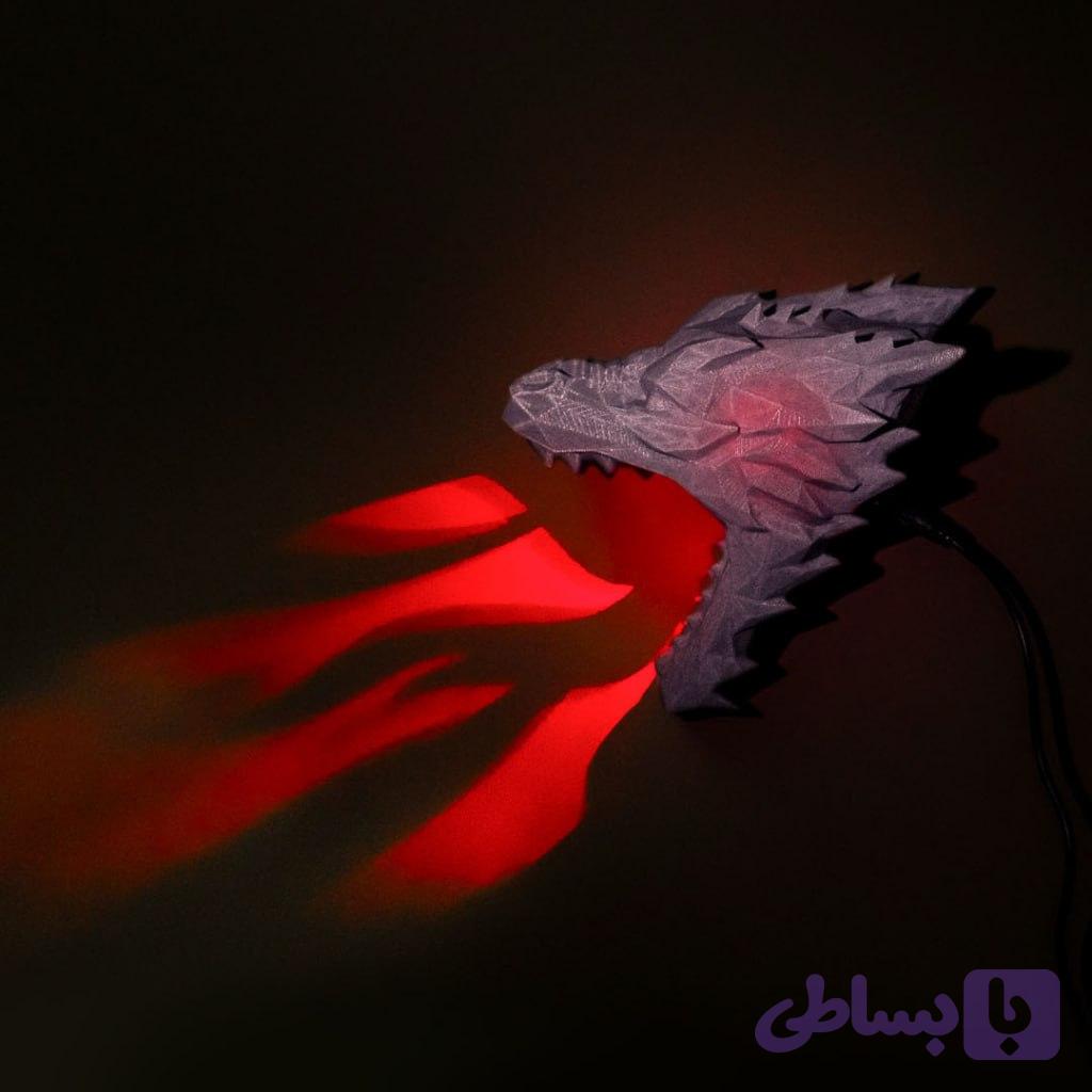 چراغ دکوری مدل دراگون