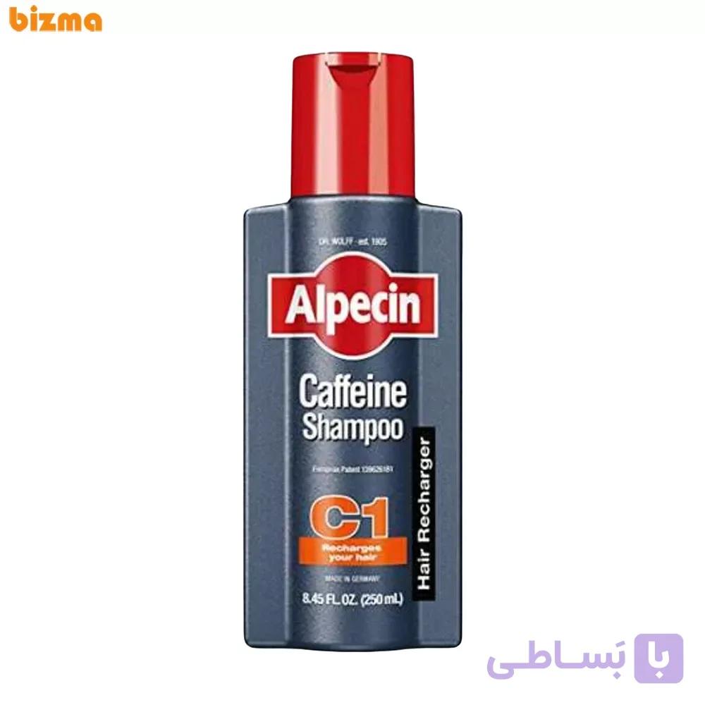 شامپو ضد ریزش مو آلپسین مدل Caffeine C1 حجم 250 میلی‌لیتر — تصویر 1