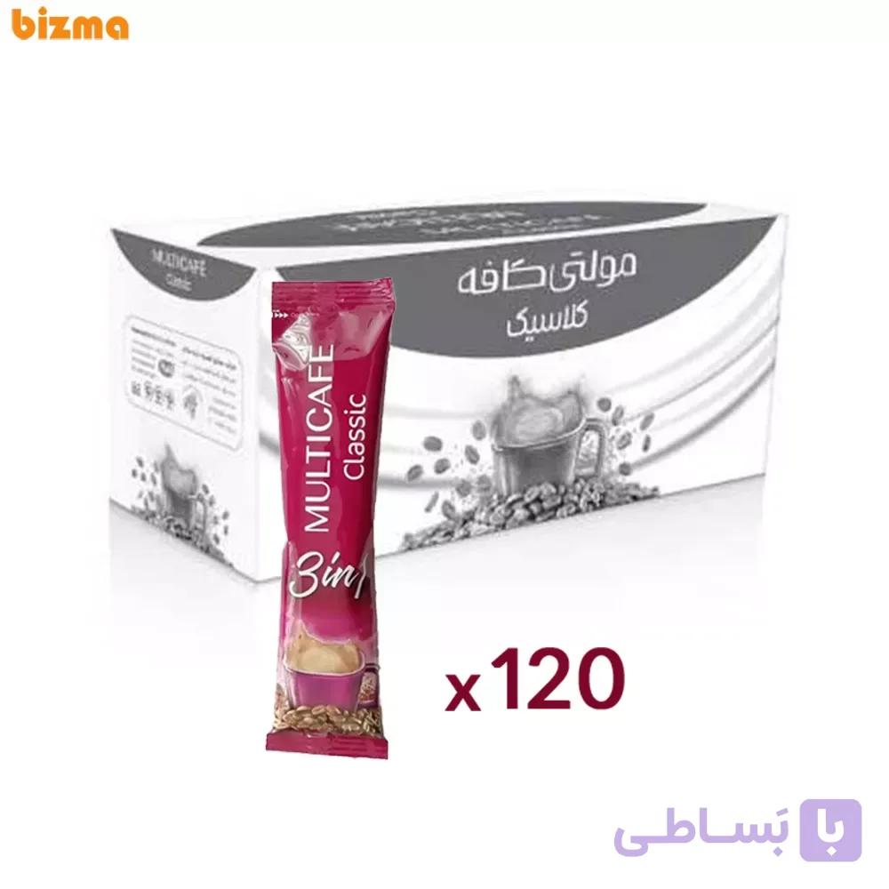کافی میکس کلاسیک 3در1 مولتی کافه – کارتن 120 عددی