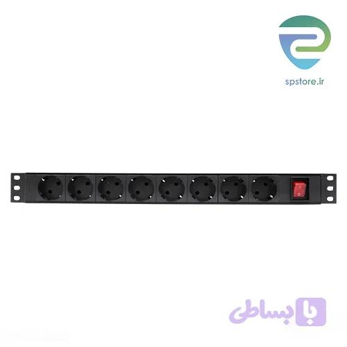 پاور ماژول 8 پورت 10 آمپر با خروجی فن و ارت — تصویر 1