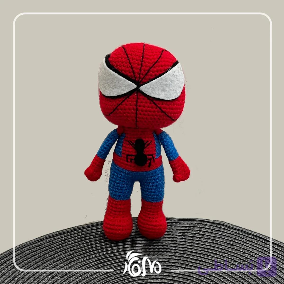عروسک مرد عنکبوتی بافتنی و دستباف | Spider-Man | مهرنگار