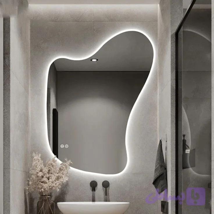 آینه بک لایت لمسی