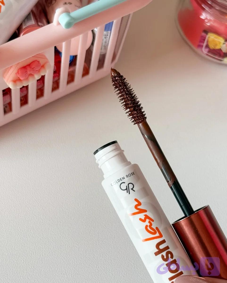 ریمل رنگی قهوه ای گلدن رز مدل Flash Lash — تصویر 1