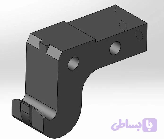 فک پایین ثابت دستگاه M66 — تصویر 1