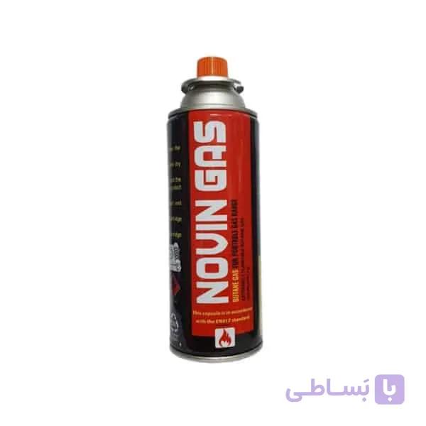 کپسول گاز استوانه‌ای 220 گرمی نوین گاز — تصویر 1