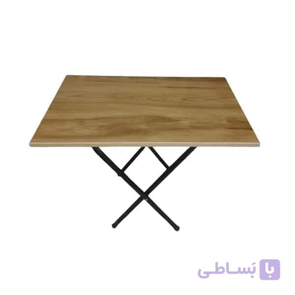 میز تاشو سفری مدل چوب MDF قابل تنظیم — تصویر 1