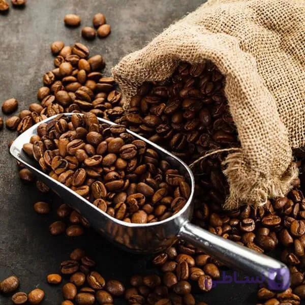دانه قهوه عربیکا کلمبیا رست شده