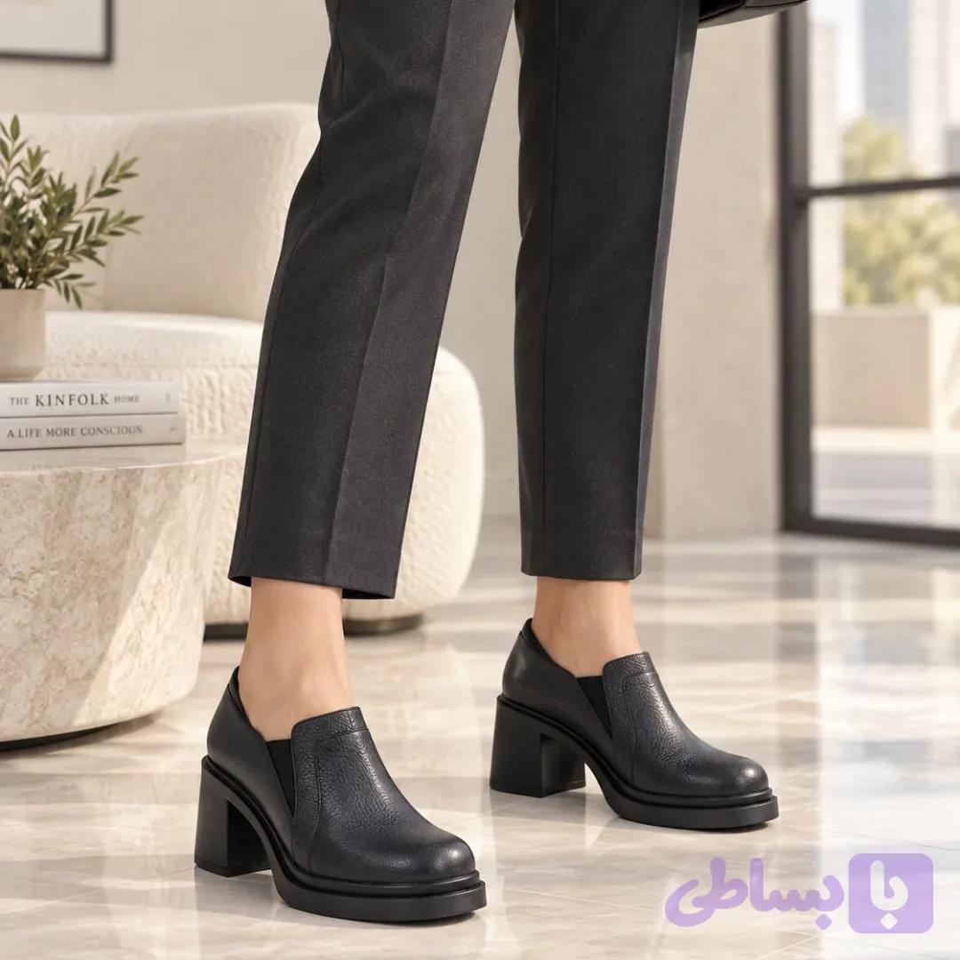 کفش طبی کارمندی کد 523 — تصویر 1