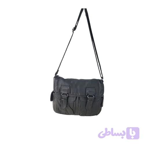 کیف چرم شسته کد 166120 — تصویر 1
