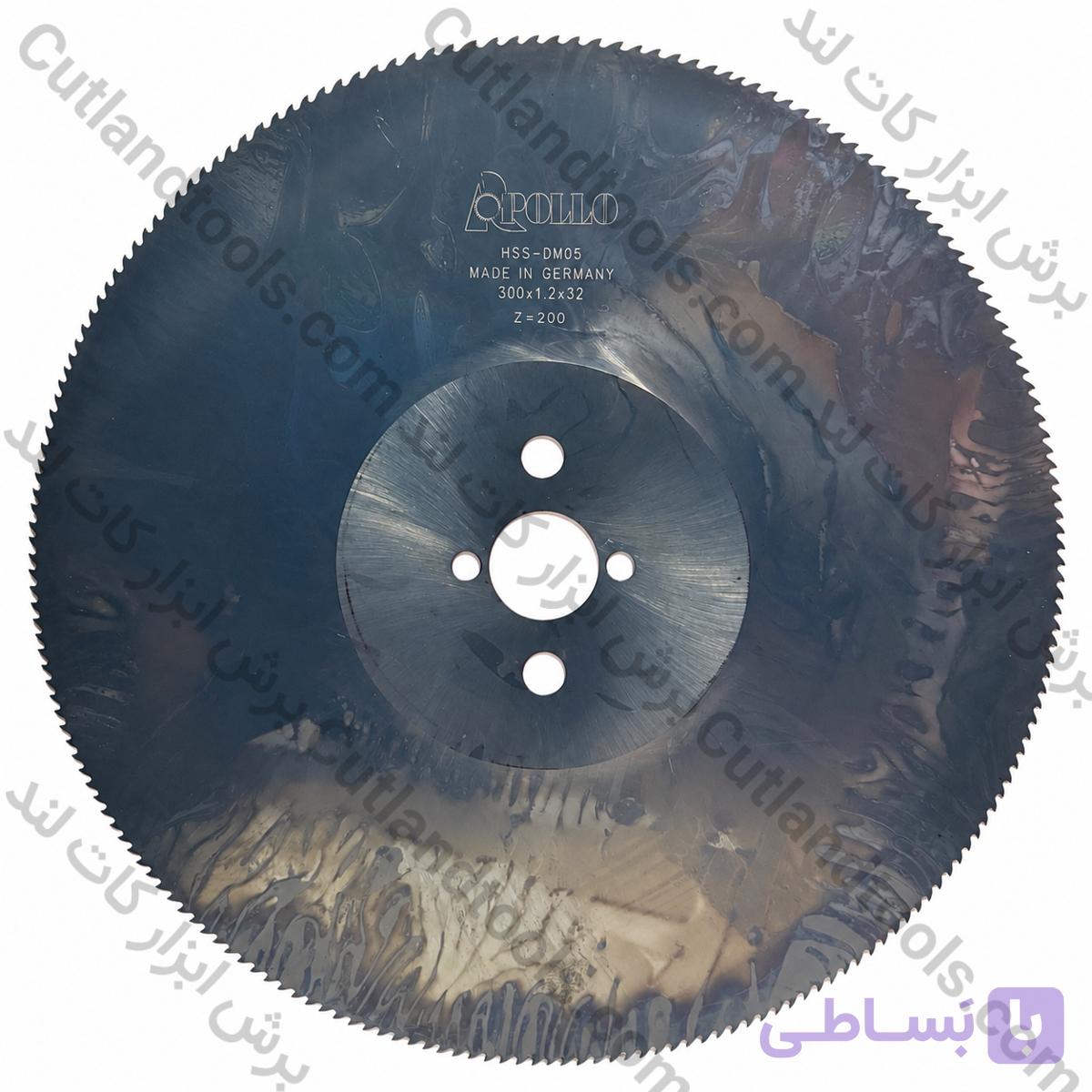 تیغه اره آب صابونی آپولو 200 دندانه APOLLO 300×1.2×32 — تصویر 1