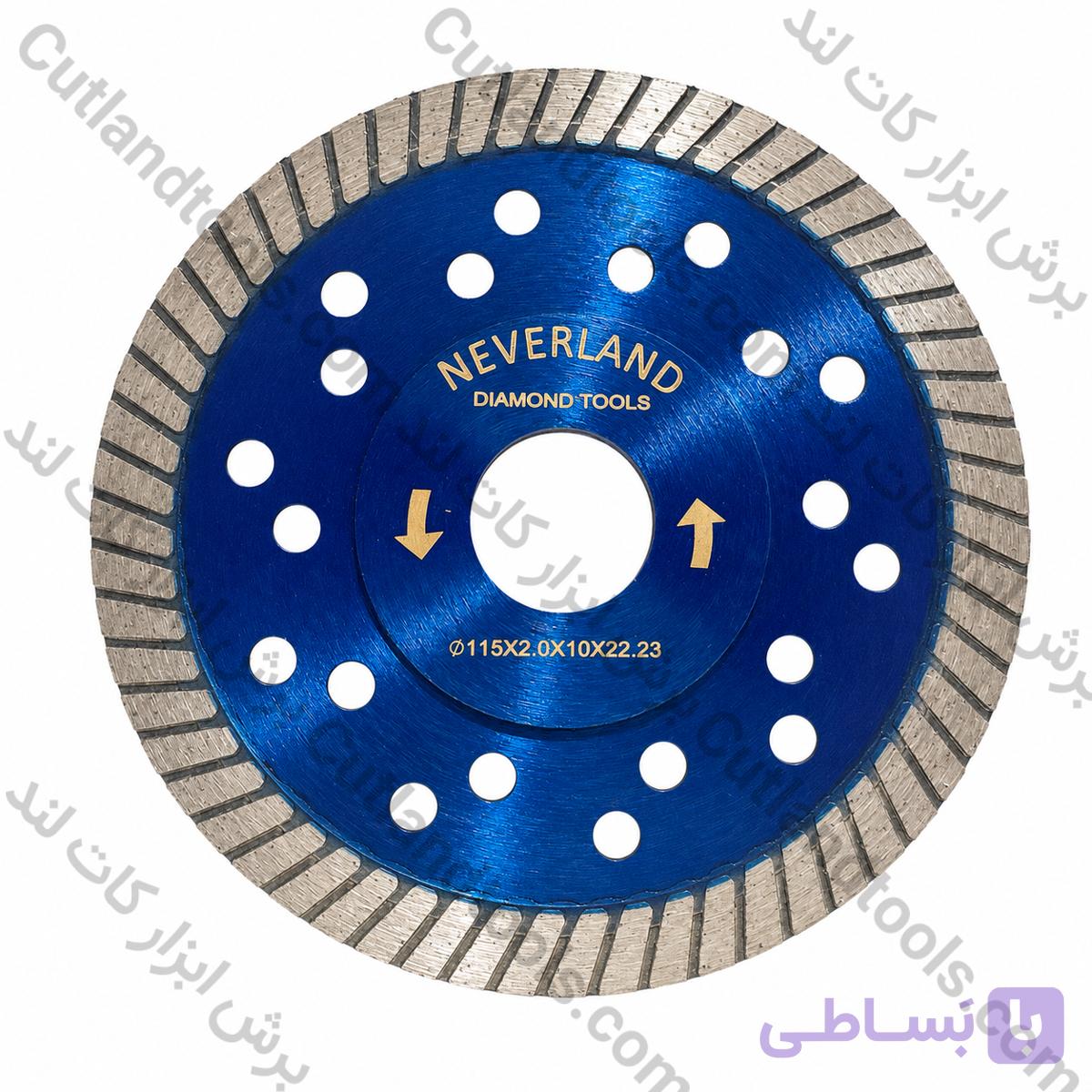 صفحه برش 11.5 سانت گرانیت بر توربو همه کاره نورلند 115 NEVERLAND