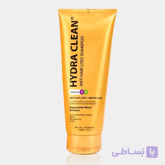 شامپو ضد ریزش موی چرب هیدرا کلین Hydra Clean Anti Hair Loss Greasy Hair Shampoo 220ml — تصویر 1