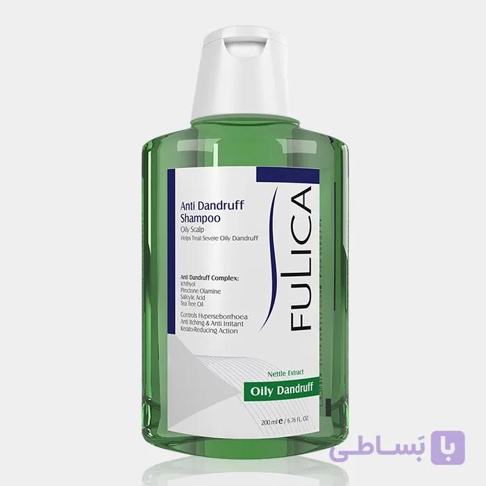 شامپو ضد شوره موی چرب فولیکا Fulica Anti-Dandruff Oily Scalp Shampoo 200ml — تصویر 1