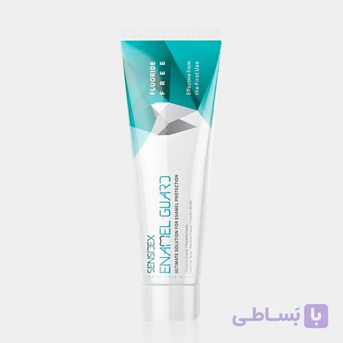 خمیر دندان حاوی هیدروکسی آپاتیت دندان‌های حساس سنسیدکس Sensidex Enamel Guard Toothpaste 100g — تصویر 1