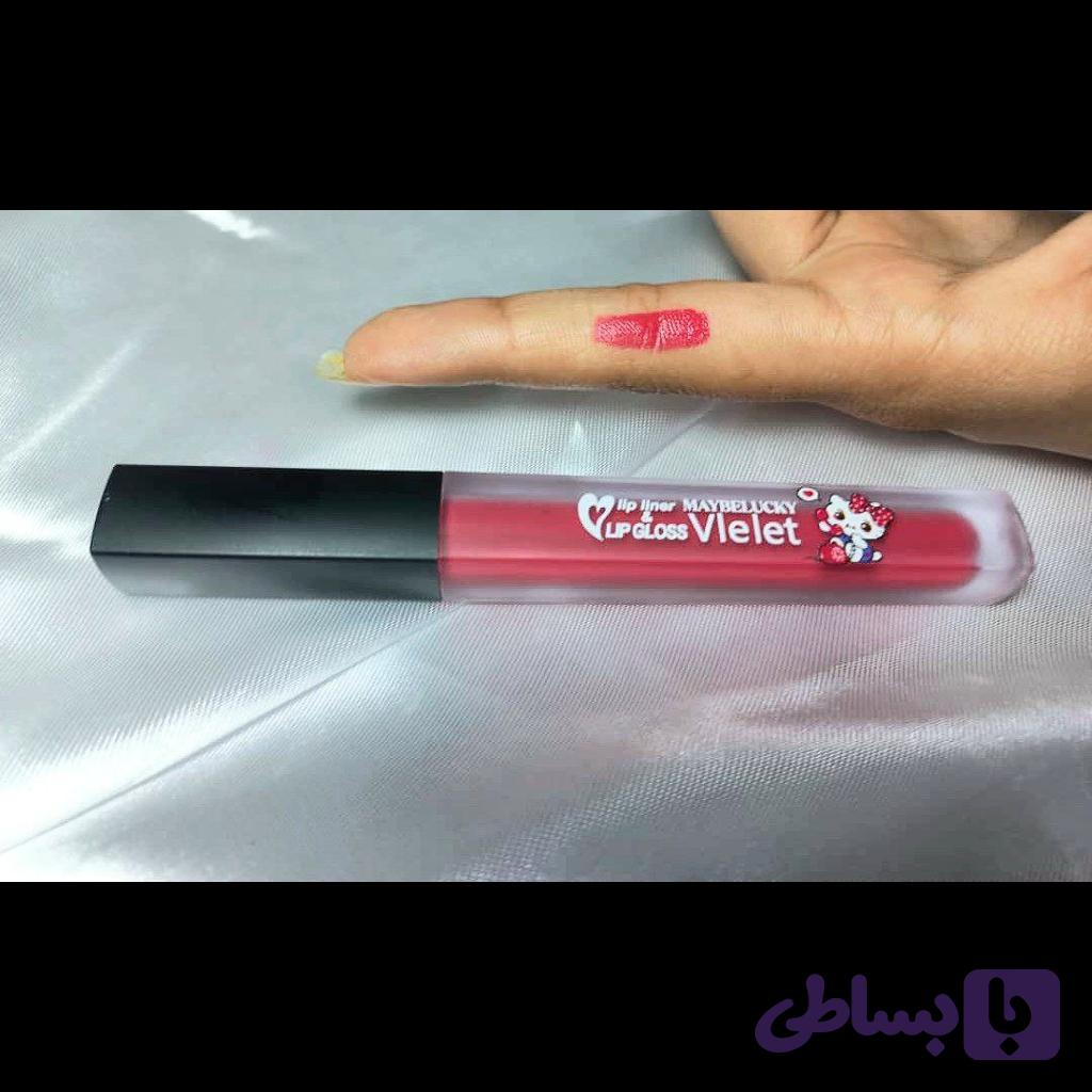 رژ مایع vlelet کد 03