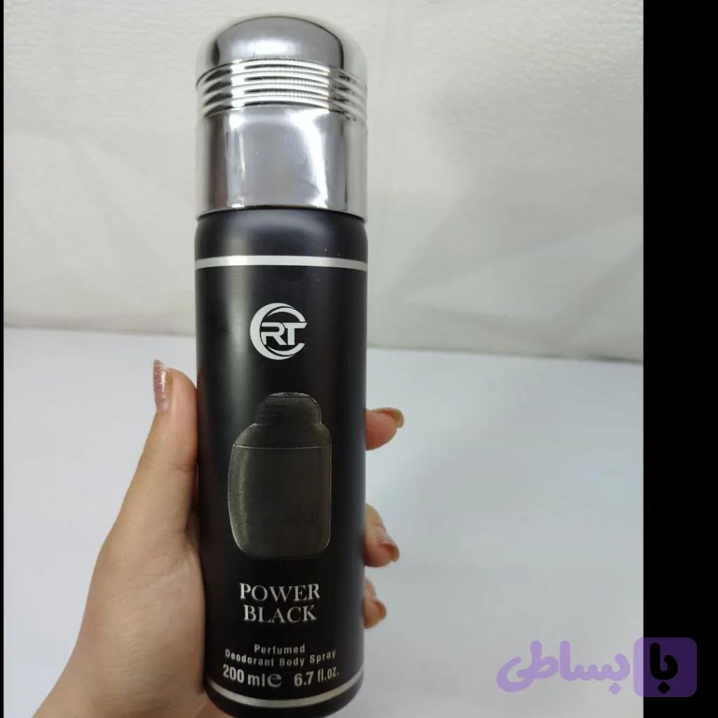 اسپری بدن RT Power-black