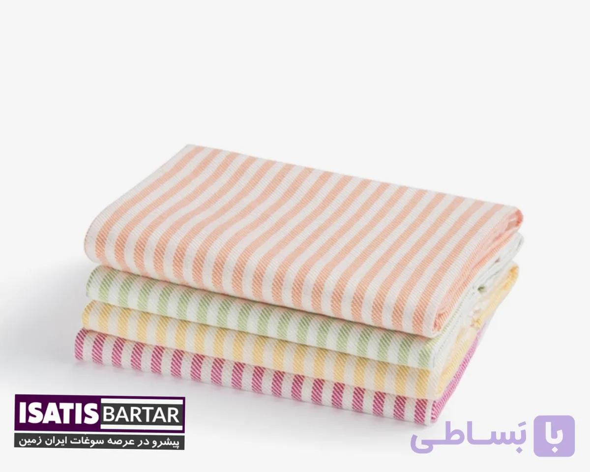 دستمال حوله تنظیف و آشپزخانه چهارتایی.۰۱