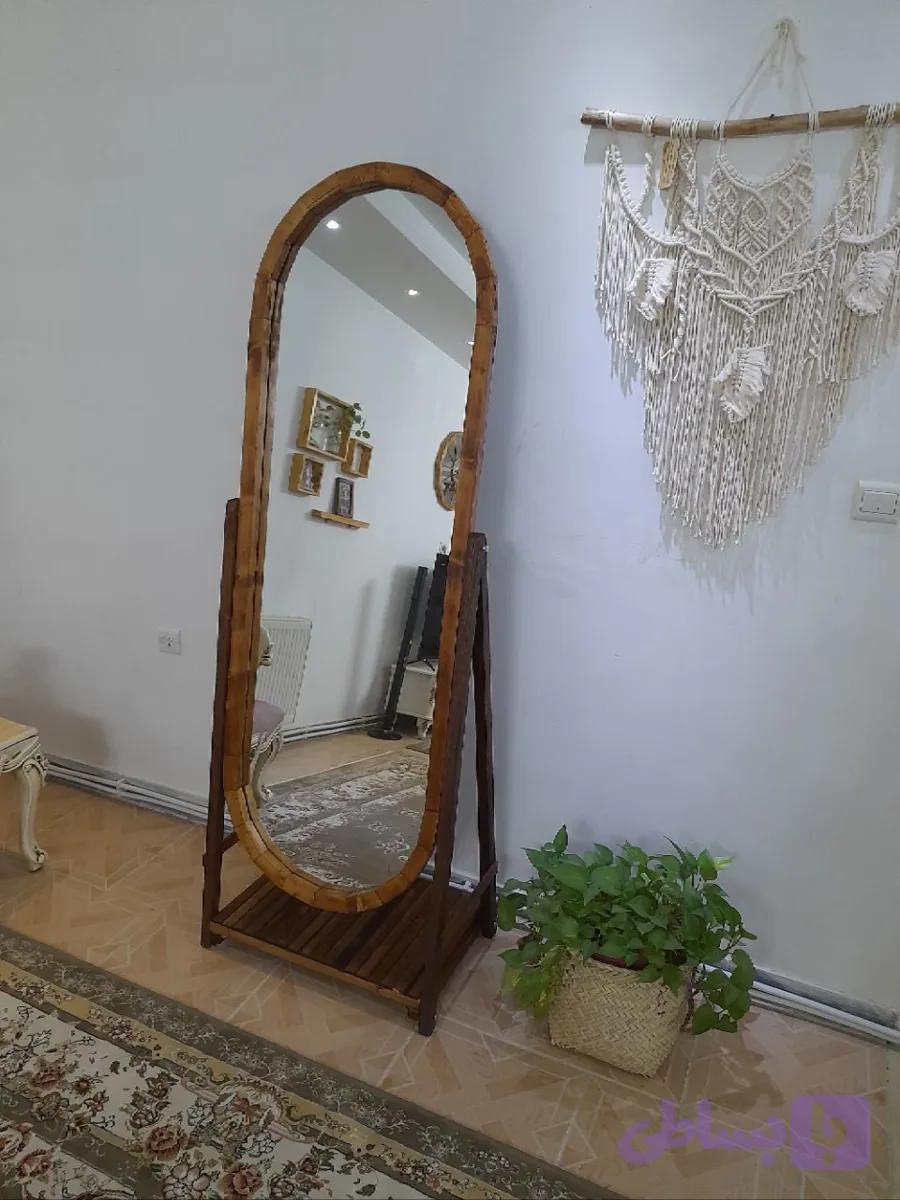 قاب آینه بیضی طبقه دار(آینه دار) — تصویر 1