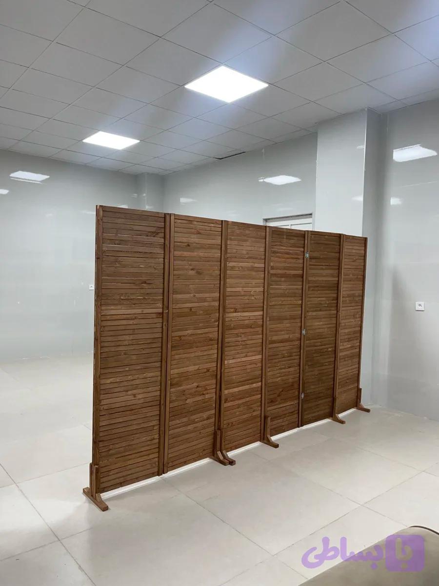 پارتیشن یا پاراوان چوبی 50 در 180 سانت — تصویر 1