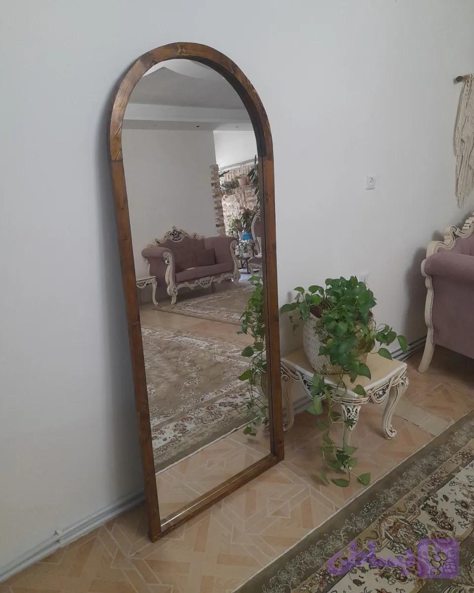 قاب آینه قدی گنبدی بدون آینه — تصویر 1