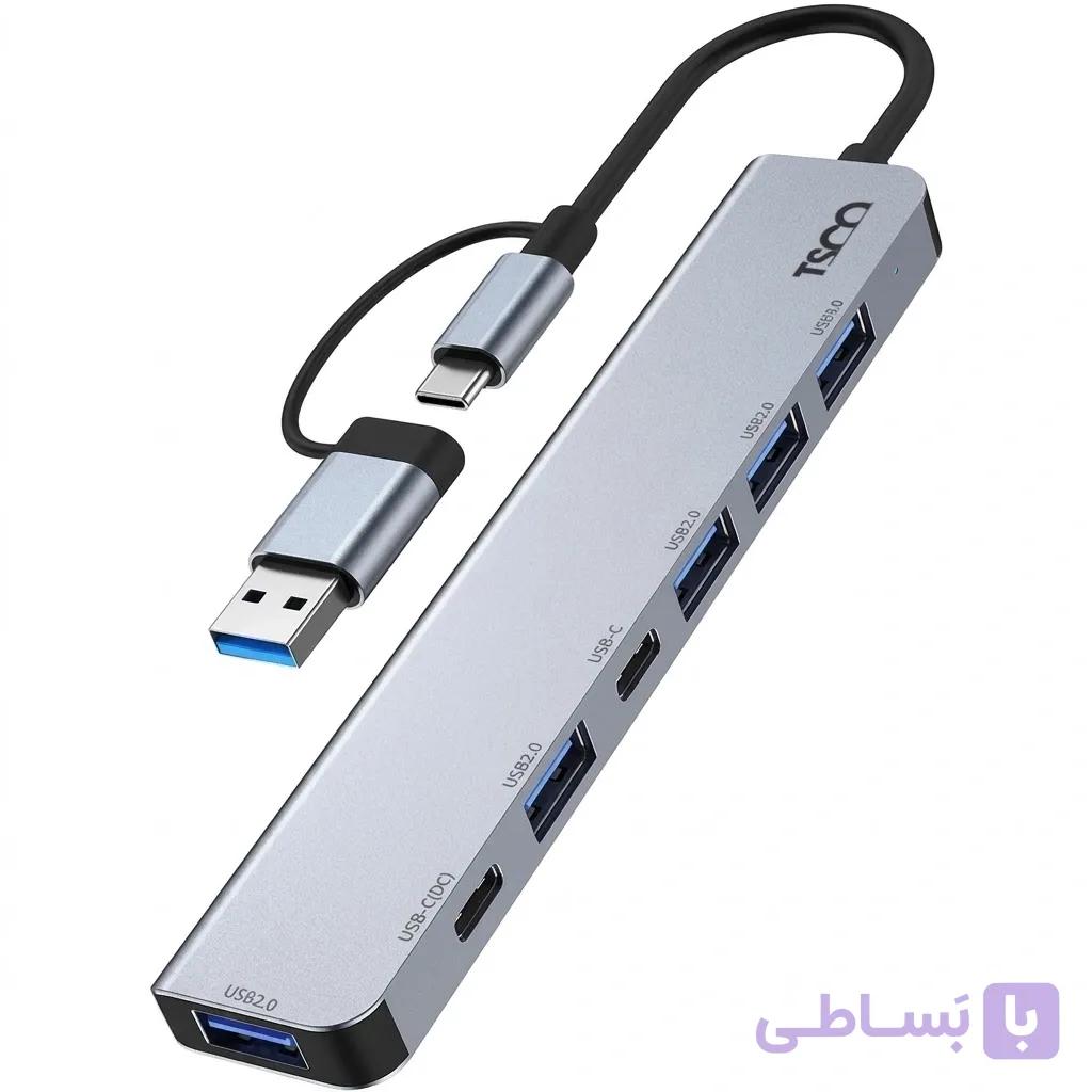 هاب USB تسکو مدل THU 1148 | هفت پورت، اورجینال — تصویر 1
