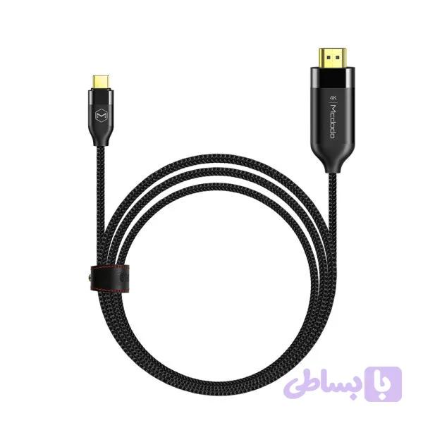 کابل تبدیل Type-C به HDMI مک دودو 4K — تصویر 1