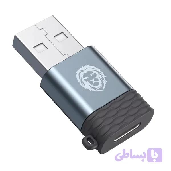 مبدل OTG گرین مدل USB To Type-C — تصویر 1
