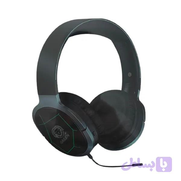 هدفون بی سیم گرین میکروفون دار Green Lisbon Wireless Headphones — تصویر 1