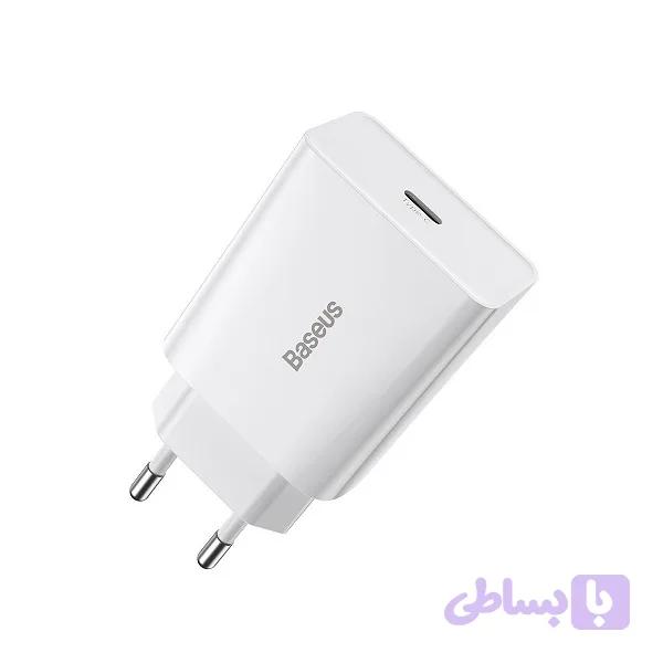 شارژر دیواری فست باسئوس | Baseus Speed Mini Quick Charger 1C 20W — تصویر 1