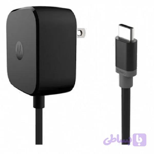 شارژر دیواری موتورولا مدل Turbo Power ۱7 همراه با کابل — تصویر 1