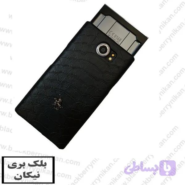 بک گارد چرمی پولو بلک بری Priv — تصویر 1