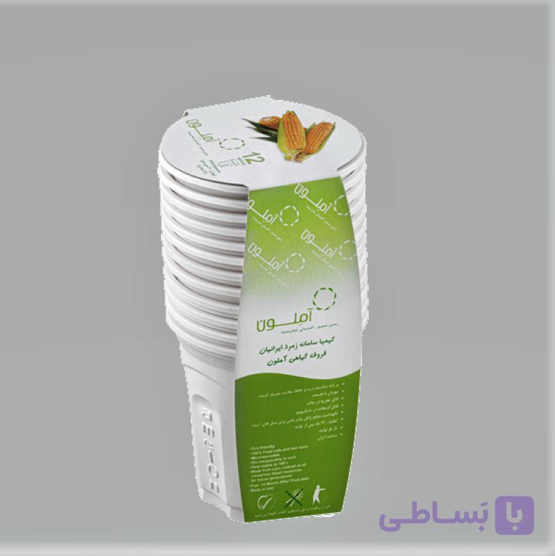 لیوان 200cc آملون 12عددی