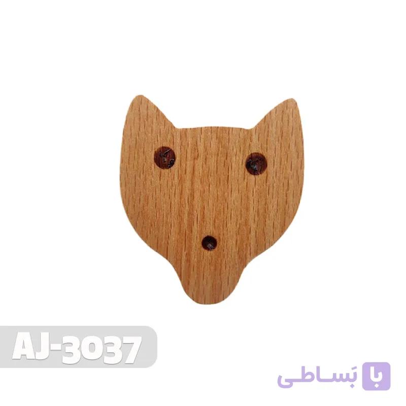 دستگیره چوبی کمد طرح حیوانات کد AJ-3037