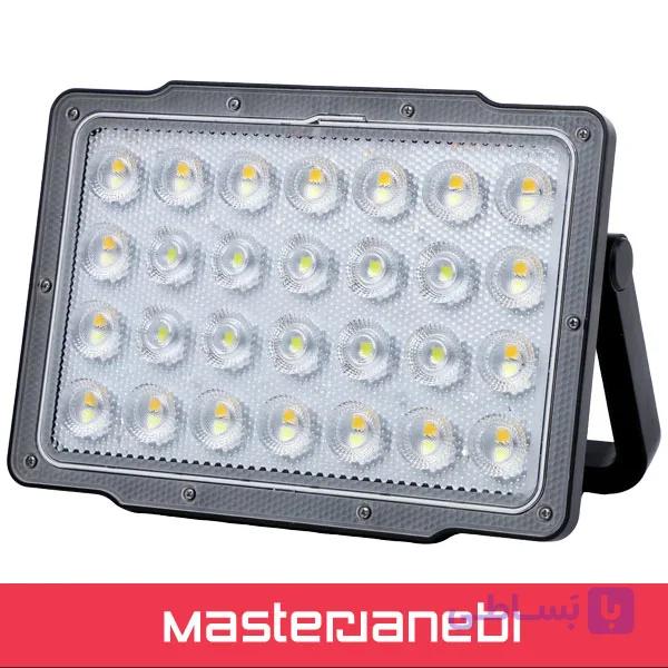 نورافکن خورشیدی گرین لاین GNFL14SOLLBK Green Lion Solar Flood Light with 7200mAh Battery & 59 LED Beads — تصویر 1