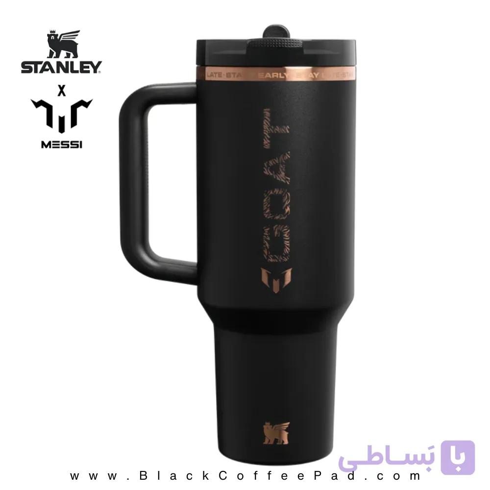 تراول ماگ استنلی (Stanley) ۴۰ اونسی مدل ProTour؛ نسخه لیمیتد مسی (GOAT) (اورجینال) — تصویر 1