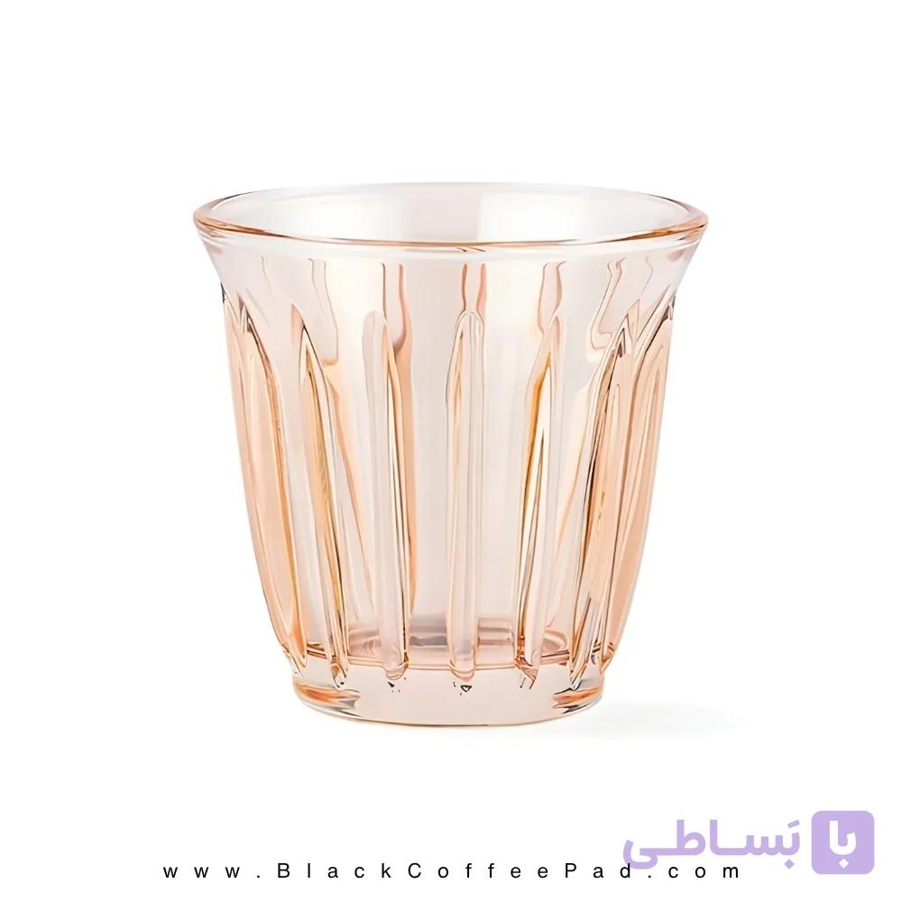 لیوان شات بمبر مدل رایت کاپ با روکش الکتروپلاستیک قهوه ای (4سایز) — تصویر 1