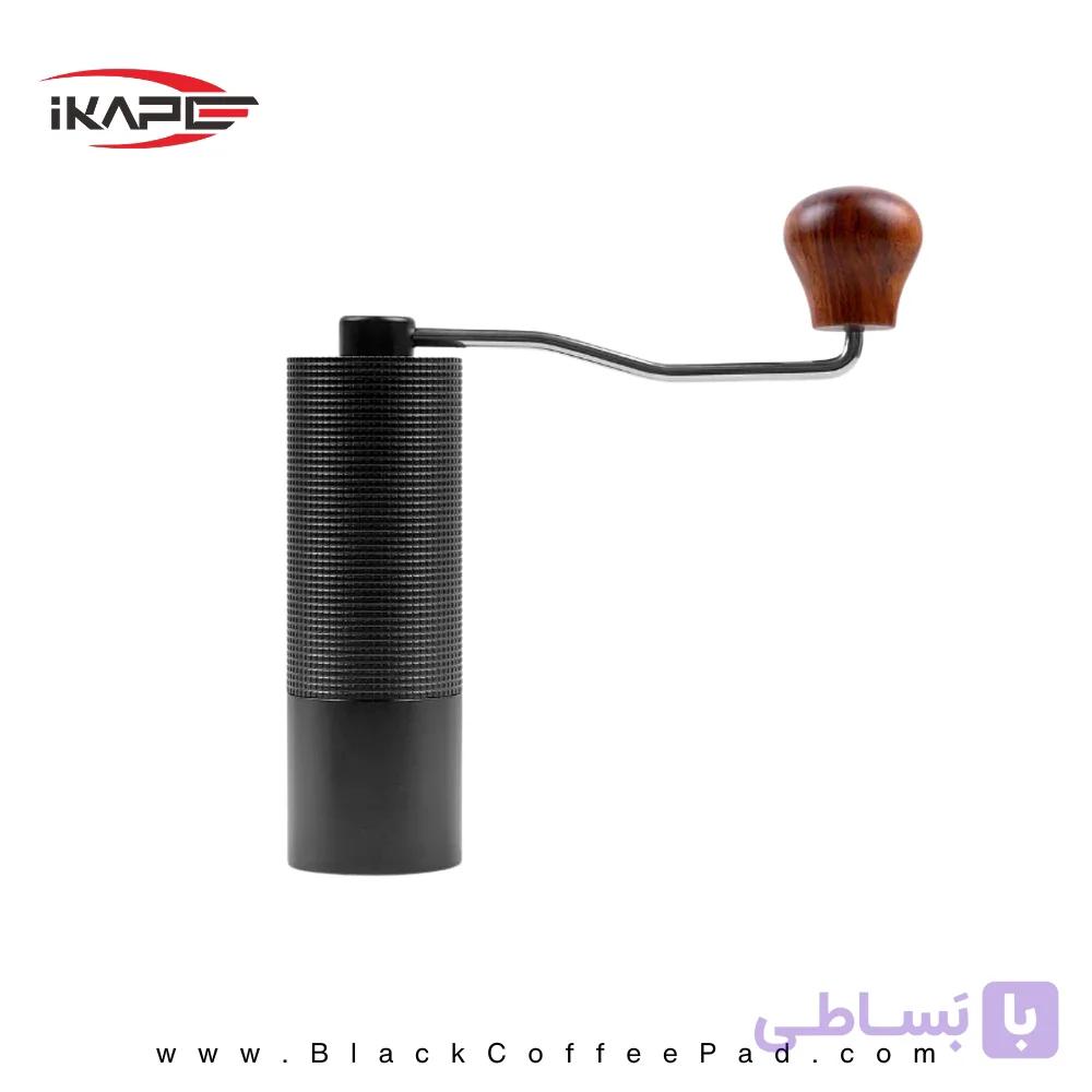 آسیاب دستی قهوه Premium ikape با تیغه مخروطی شش‌ضلعی (Hexagonal) — تصویر 1